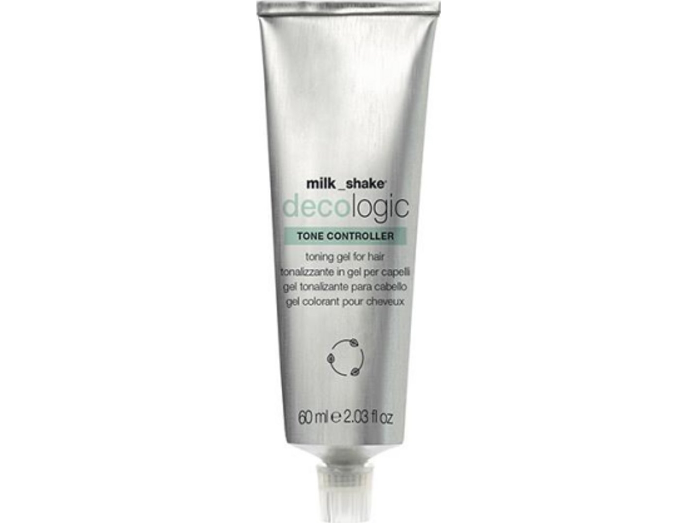 MilkShake Decologic Tone Controller, Silk Proteins, Hair Colouring Cream Toner, Light Ash Blond, For Lightened Hair, 60 ml