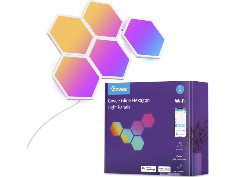 Govee Glide Hexa Light Panels 5Pcs