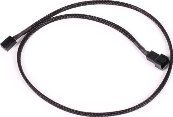 Alphacool Forlængerkabel Til Blæsere - 3-Pin Til 3-Pin 60 Cm (18687)