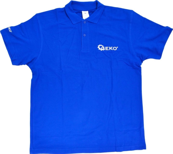 Geko Blå Poloshirt Xxl