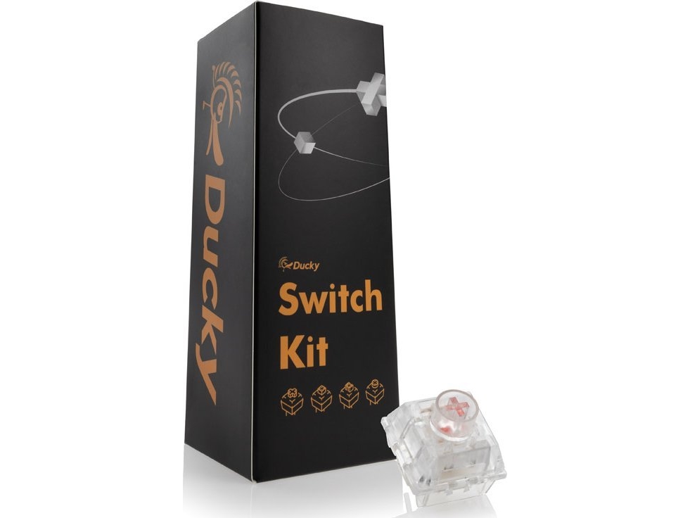 Klaviatūra Ducky TTC širdies jungiklis, mechaniniai, 3 kontaktų, linijinis, MX stiebas, 42g – 110 vnt.