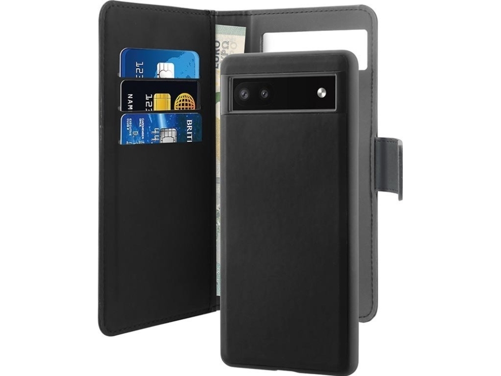 Google Pixel 6A Wallet, Detachable, Black