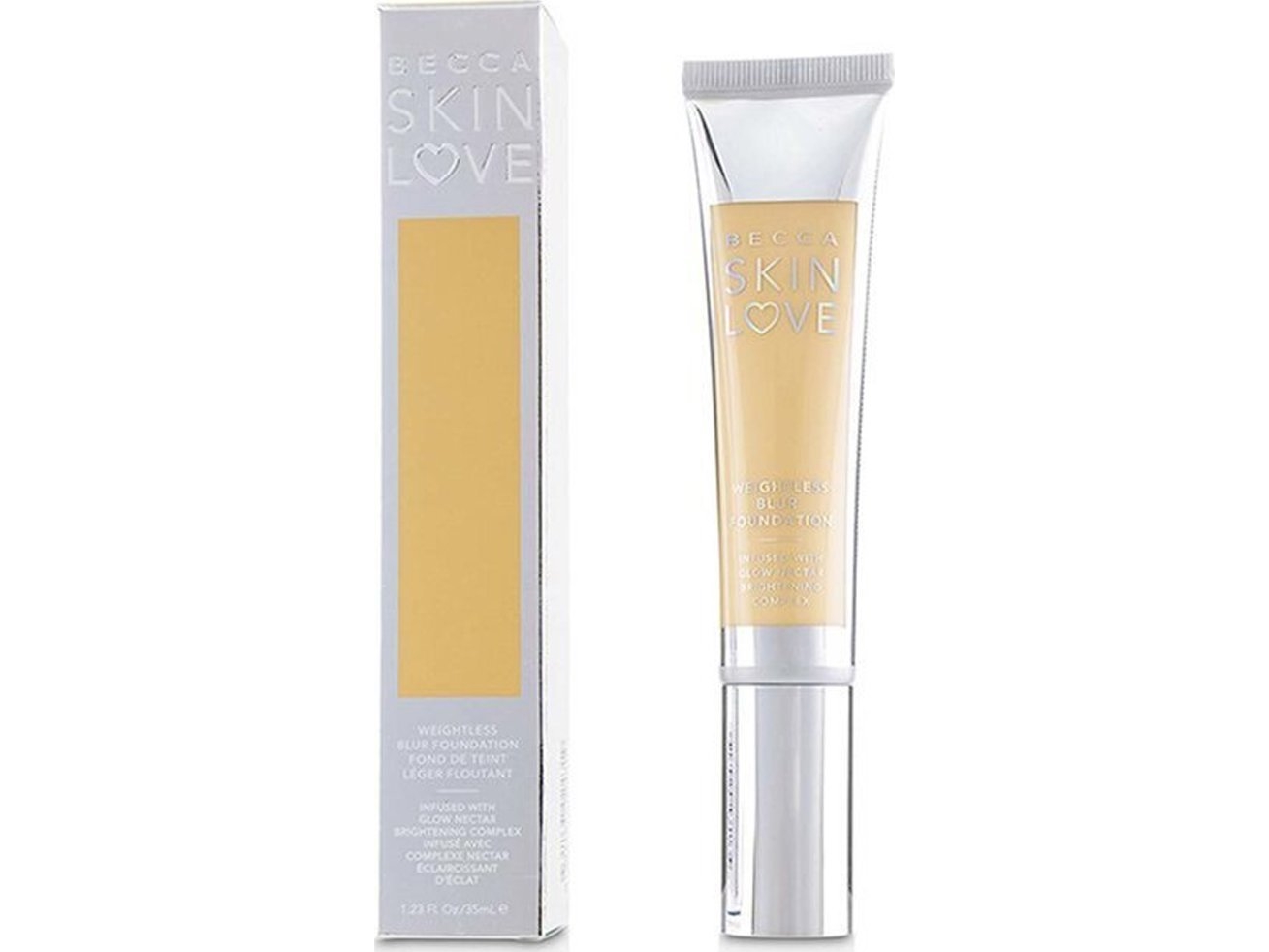 Becca Skin Love Dimethicone fugtgivende flydende foundation Sand 35 ml