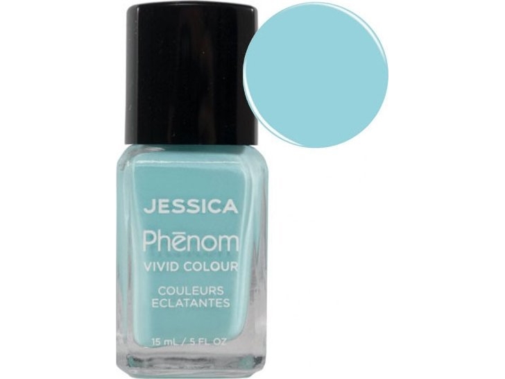 Jessica Phenom Vivid Colour, Nail Polish, Phen-041, Celestial Blue, 14 Ml