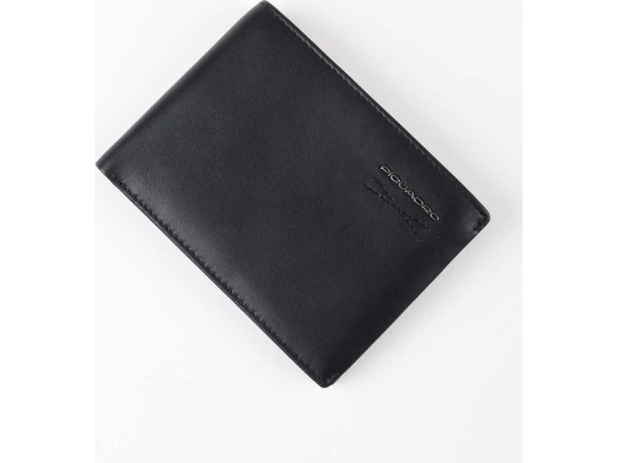 Piquadro Piquadro, Obidos, Leather, Wallet, Slim, Pu257w110r-N, Black, For Men For Men