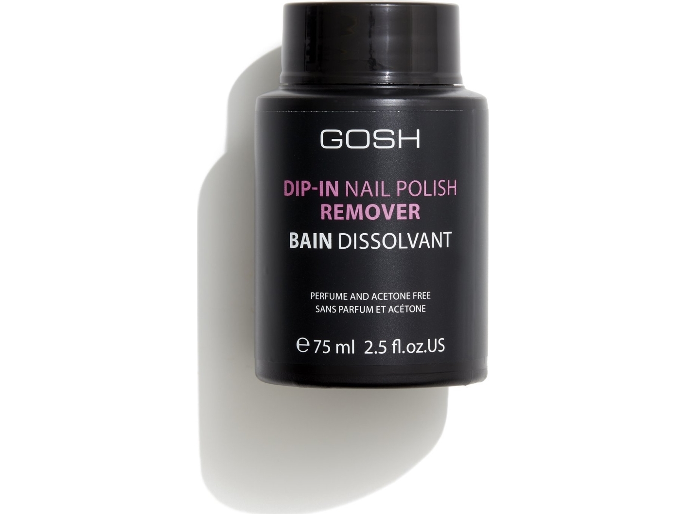 Gosh Gosh, Dip-In, Nail Polish Remover, 75 ml For Women | Färg & Tillbehör - Specialprodukter - Färg & lackborttagningsmedel | GameStuff