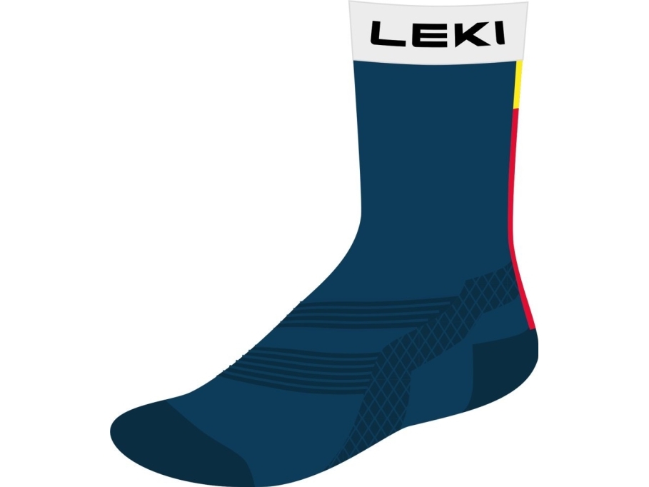 Leki Le Skarpety Trail Run. 39-42 Blue-White