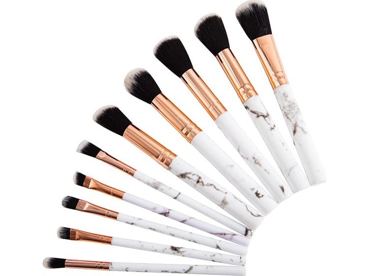 44-290 sminkpenslar 10 st | Smink - Sminktillbehör - Sminkborstar & penslar | GameStuff