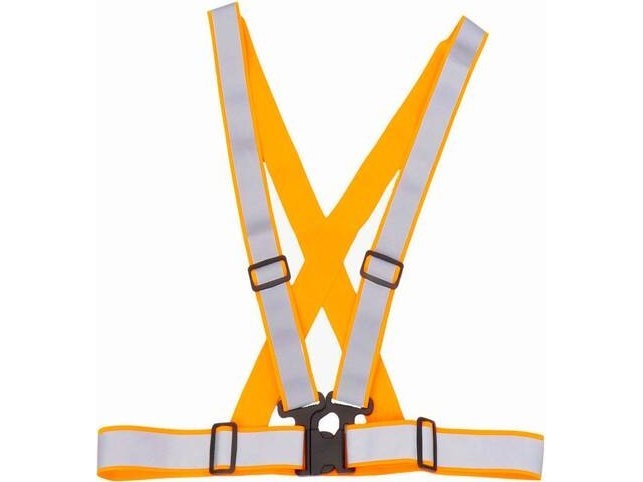 AMiO reflexsele orange väst med reflex AMIO-03939 | Bilvård & Biltillbehör - Säkerhetsutrustning för Bilen - Olyckshjälp | GameStuff