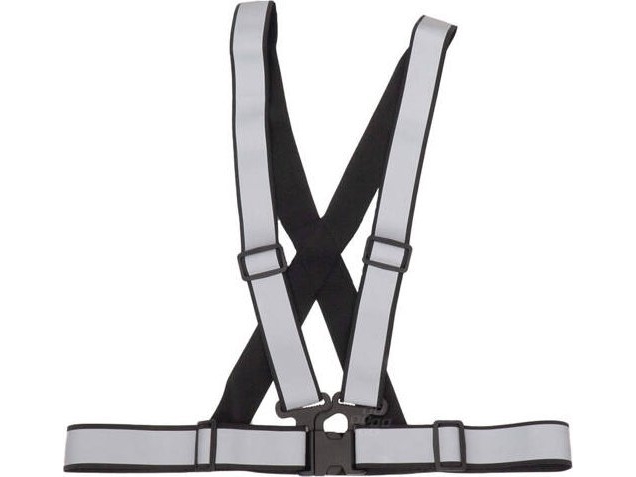 Refleks-seler sort refleks-vest til vej AMIO-03938
