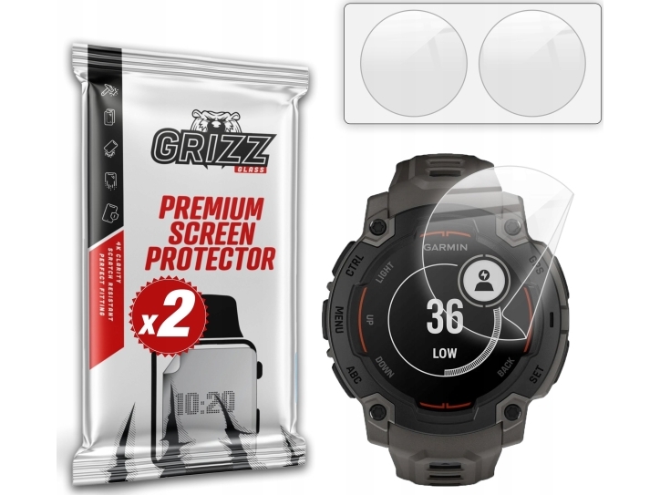 Grizzglass Keramikfolie Ceramicfilm Für Garmin Instinct E 45 Mm