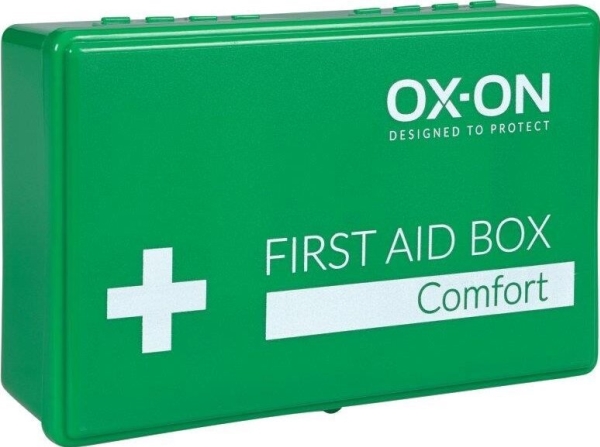 OX-ON Första hjälpen-kit - Assorterat innehåll. | Kläder & Säkerhet - Säkerhetsutrustning - Första hjälpen | GameStuff