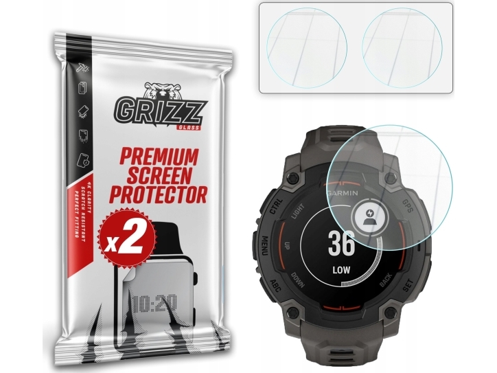 Grizzglass Hybridglass Für Garmin Instinct E 45Mm