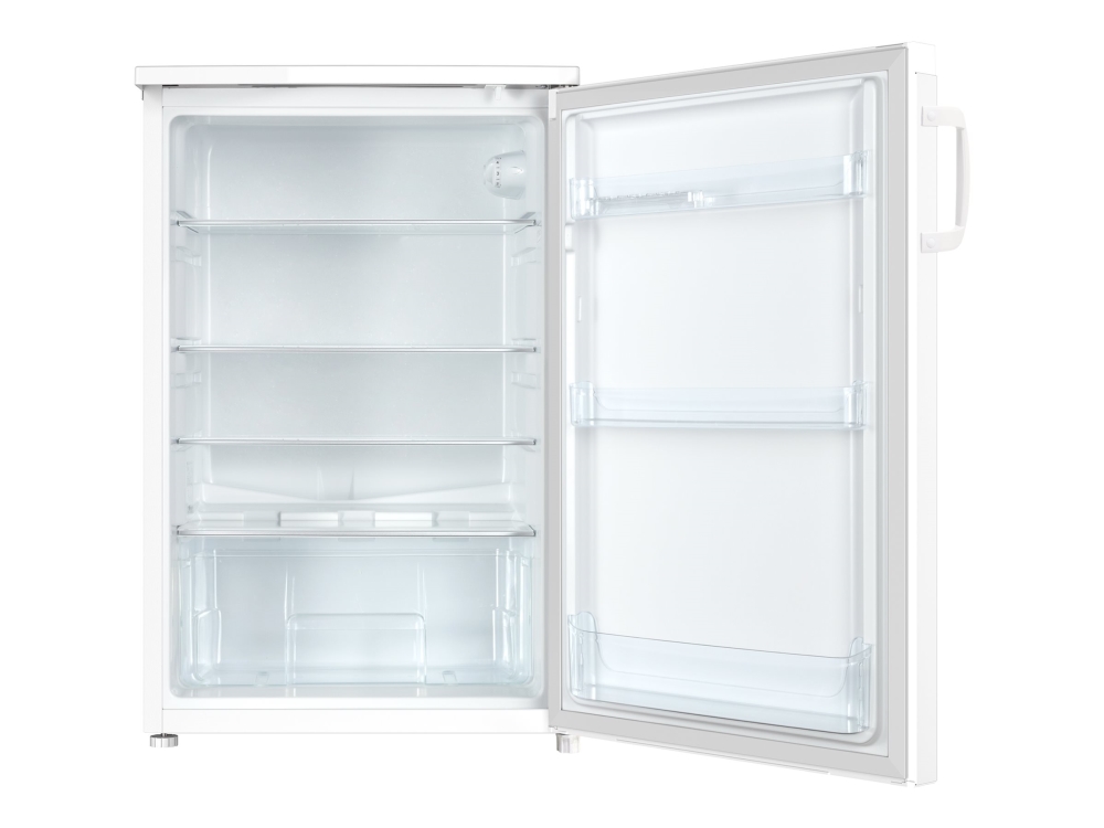 Scandomestic RFT126WE - Køleskab - bredde: 54.9 cm - dybde: 55.7 cm - højde: 84.5 cm - 126 liter - Klasse E - hvid