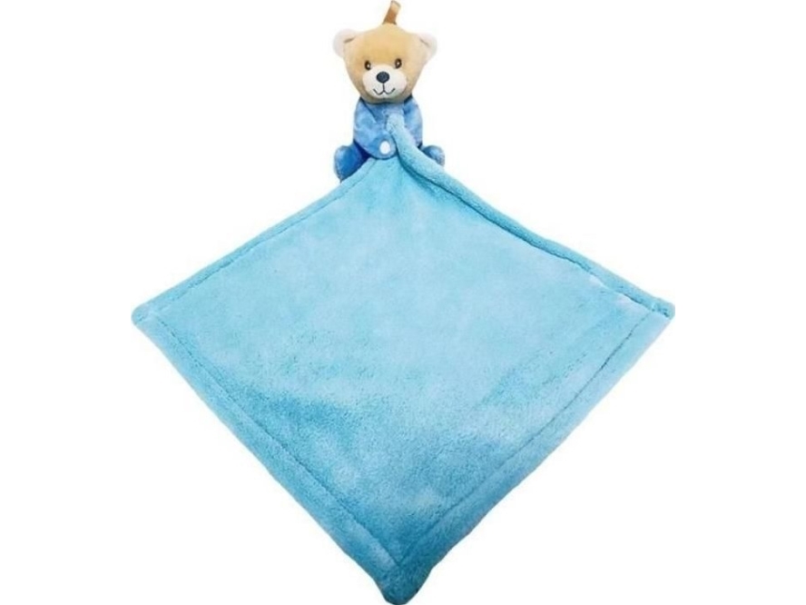 TULILO - BAMSEHÅNDKLÆDE BLÅ 35X35CM