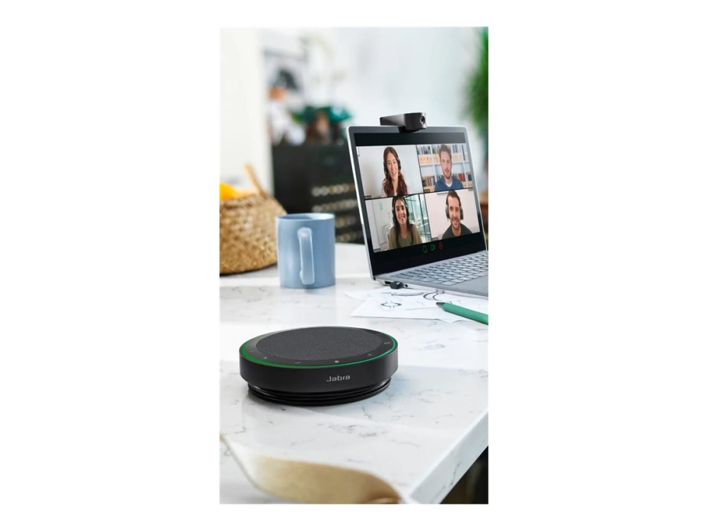 Jabra Speak2 75 MS - Högtalartelefon (handsfree) - Bluetooth - trådlös - USB-A, USB-C - mörkgrå - Certifierad för Microsoft Teams Rooms, Optimerat för Microsoft Teams, Microsoft Swift Pair-certifierad | TV, Ljud & Bild - Videokonferenser - Videokonferenser | GameStuff