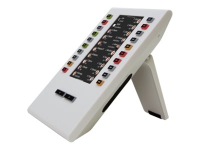 Auerswald COMfortel D-XT20i - Expansionsmodul för extra knappar för VoIP-telefon - vit