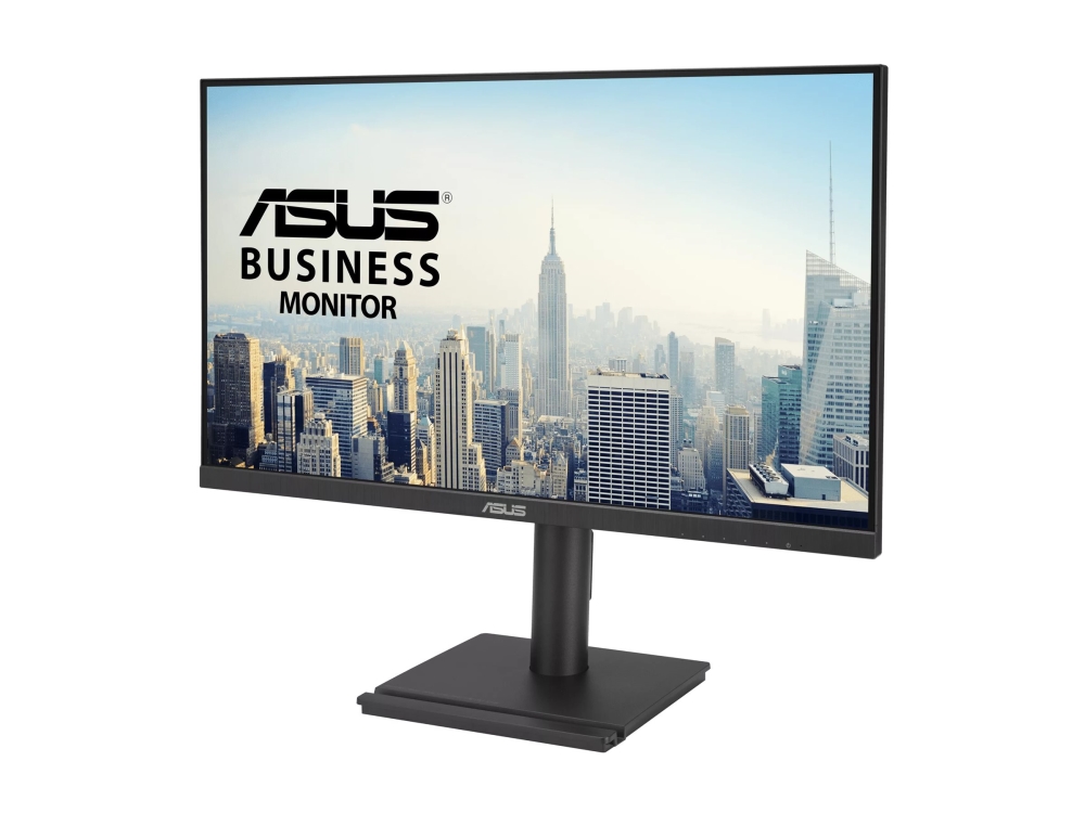Asus Led Skærm 27  " 1920 X 1080 Full Hd 1080p @ 100 Hz Ips 300 Cd/m² 1000:1 1 Ms Hdmi Vga Displayport Højtalere Sort