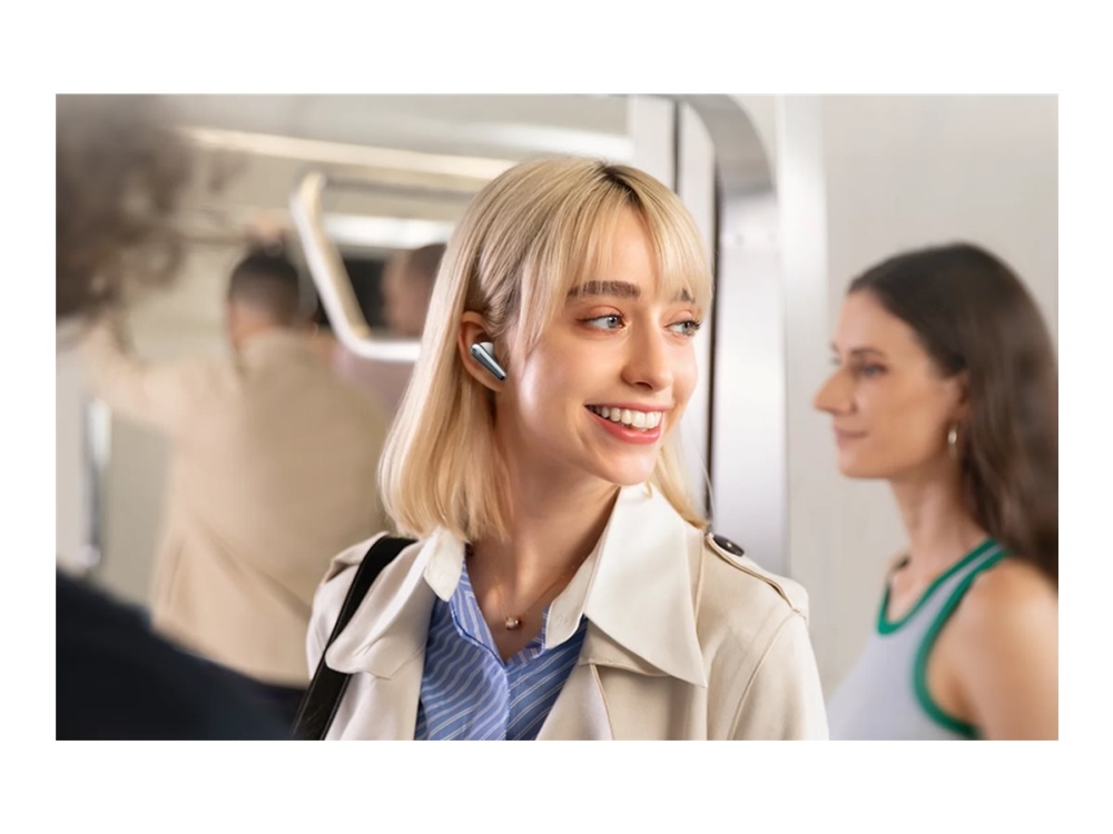 Soundcore Liberty 4 Pro - Ægte trådløse øretelefoner med mik. - i øret - Bluetooth - aktiv støjfjerning - hvid