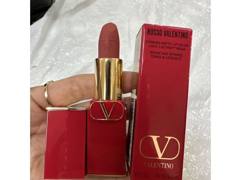 Valentino Rosso Matte læbestift, 409A, refillbar, 3,5 g