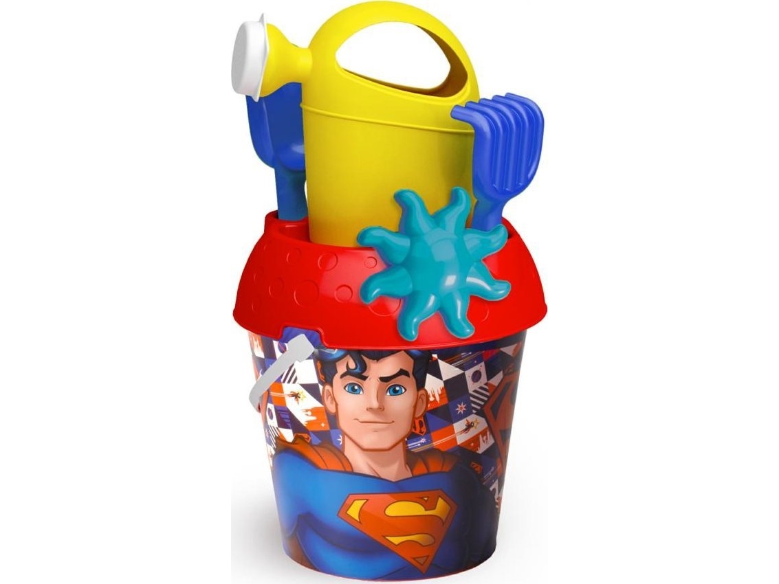 Adriatic Adriatic Superman Bucket Set + Watering Can Diam E7246