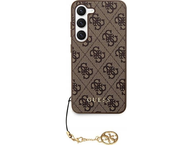 Samsung Galaxy S24 Guess Dklas 4g Charms Collection Guhcs24sgf4gbr Rudos Spalvos
