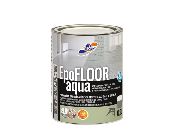 Rilak PAINT EPOXY EPOFLOOR AQUA A BASE 0.9L
