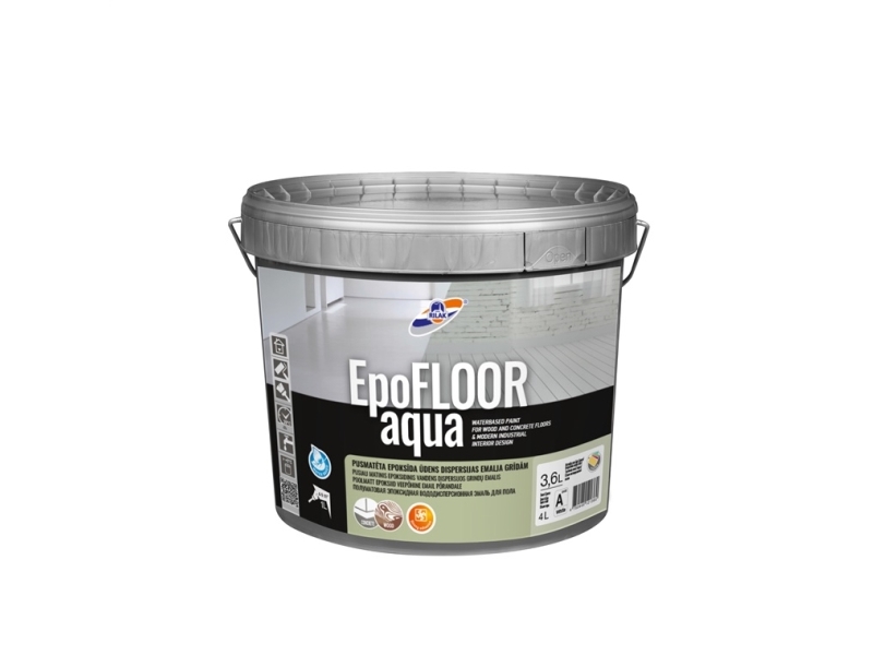PAINT EPOXY EPOFLOOR AQUA A BASE 3,6 L