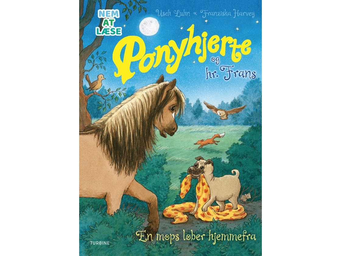 Ponyhjerte Og Hr. Frans - En Mops Løber Hjemmefra | Usch Luhn