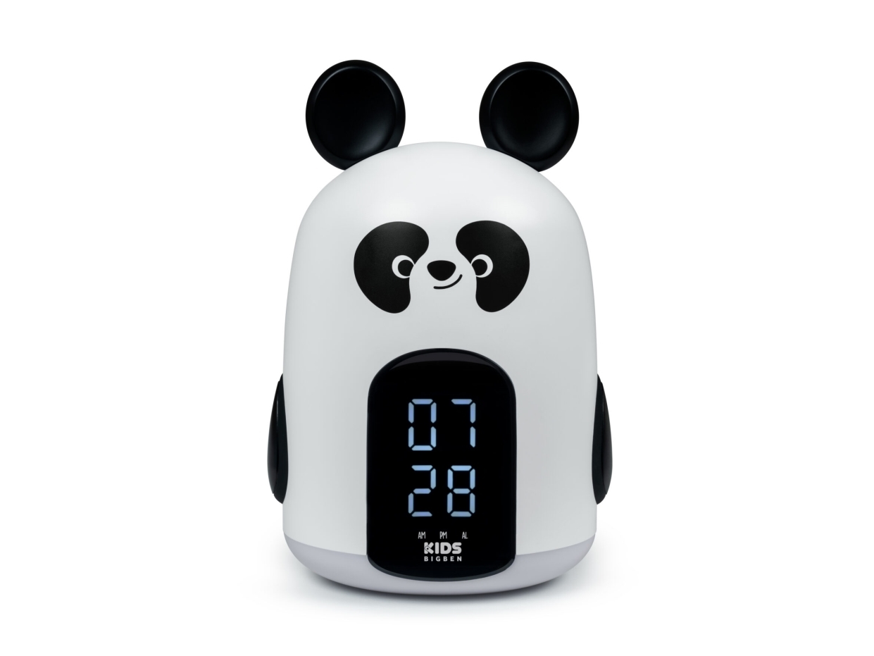 Bigben Interactive Rkidspanda, Digital Alarmur, Sort, Hvid, Dreng/Pige, Lcd, Vekselstrøm, 100-240 V