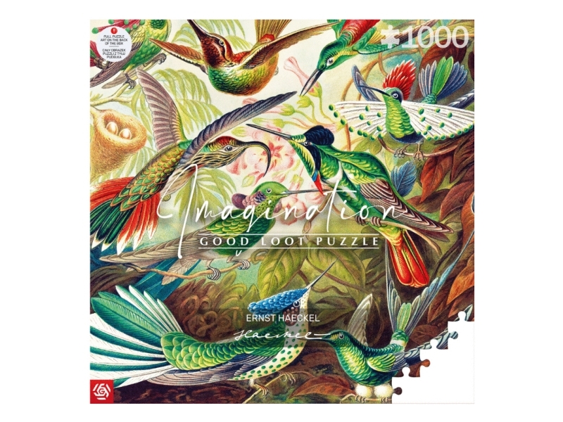 Gute Beute Gute Beute Puzzle: Ernst Haeckel - Kolibris (1000 Elemente)
