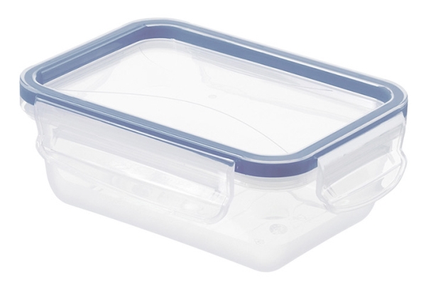 Rotho 1162206161WS, Kasse, Rektangulær, 0,5 L, Blå, Transparent, -20 °C, 120 mm
