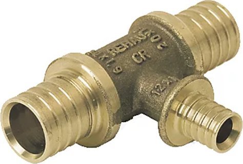 Rehau T-Stykke Med Reduceret Gren 63-32-63 Sdr 11 Lx