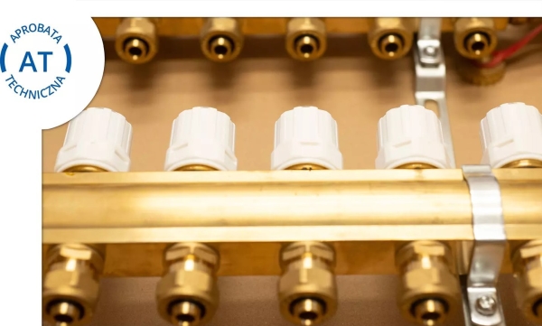 Perfexim PHA-102 3-OBW. splitter med PN10 (45MM) nipler