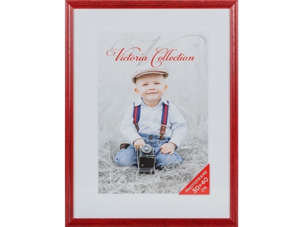 Victoria Collection Fotoramme Memory 30x40cm Rød