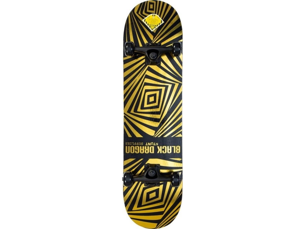 Skateboard Dragon Riedlent Black Dragon Prism Blox 6293 Gold/Black