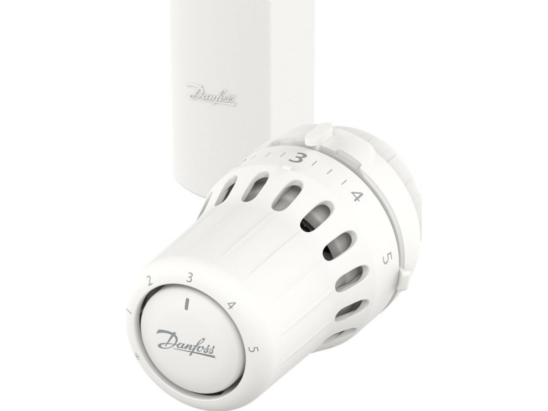 Danfoss React standard termostat Fjernføler 2 m. kapillarrør. 8-26 grader. Frostsikring. RA
