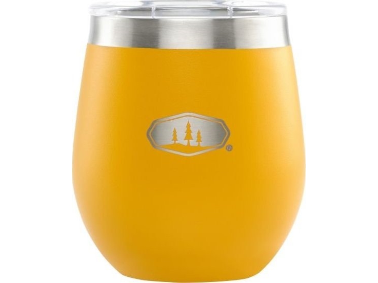 GSI Outdoors Glacier Stainless Glass 236ml [8 fl.oz.], Mineral Yellow