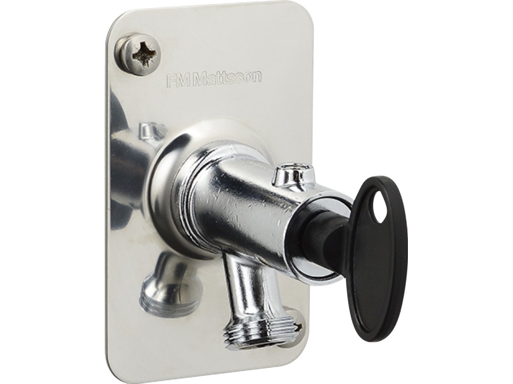 Postventil FMM nyckel 1000mm - med nyckelns väggtjocklek 1000mm självdränerande | VVS Artiklar - Ventiler - Utomhus kranar | GameStuff