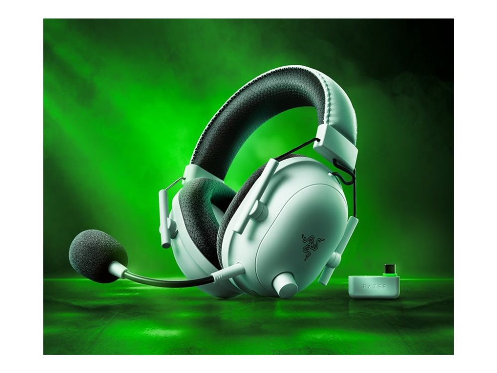 Razer Blackshark V2 Pro, Kabellos, Gaming, 12 - 28000 Hz, 430 G, Kopfhörer, Weiß