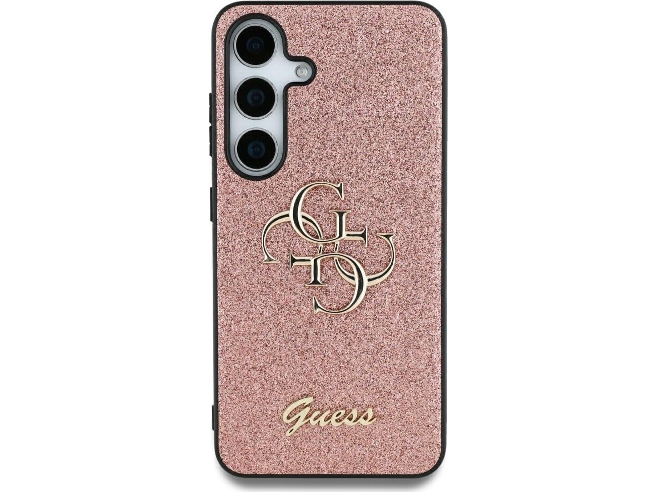 Guess Fodral Till Samsung S25 Ultra Guhcs25lhg4sgp Fixed Glitter Big 4g Rosa