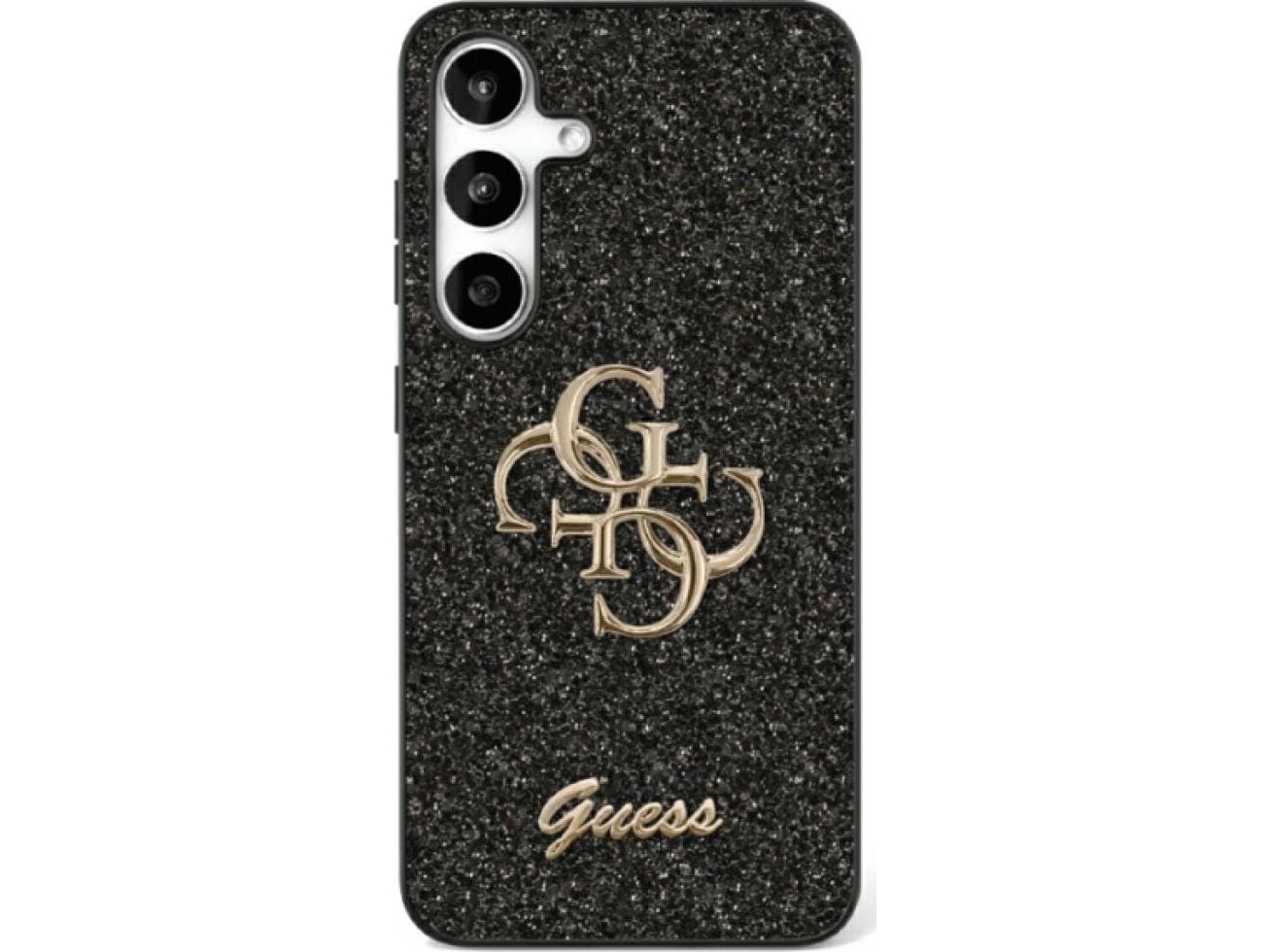 Guess Fodral Till Samsung S25 Ultra Guhcs25lhg4sgk Fixed Glitter Big 4g Svart