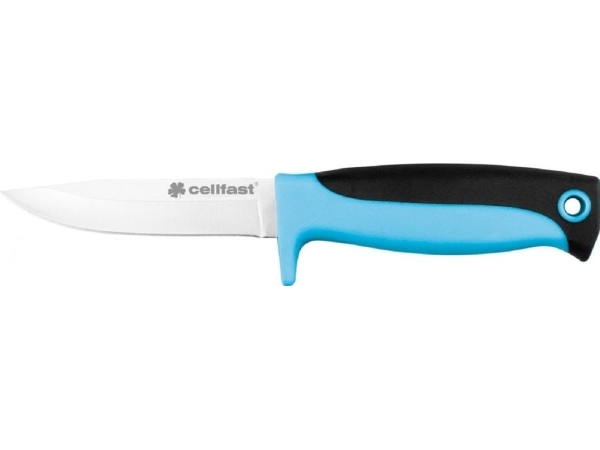 Cellfast Kniv 100mm, Universal rostfritt stål, inkl. slida & bältesklämma