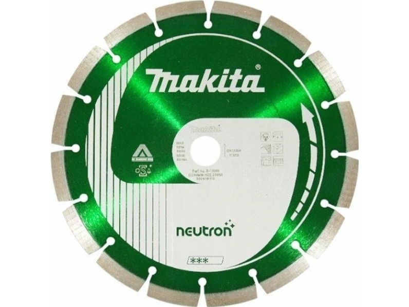 MAKITA diamantklinga 230x22,23 mm segmenterad (för torr användning) betong.... | Elverktyg - Tillbehör - Tillbehör till Vinkelslip | GameStuff