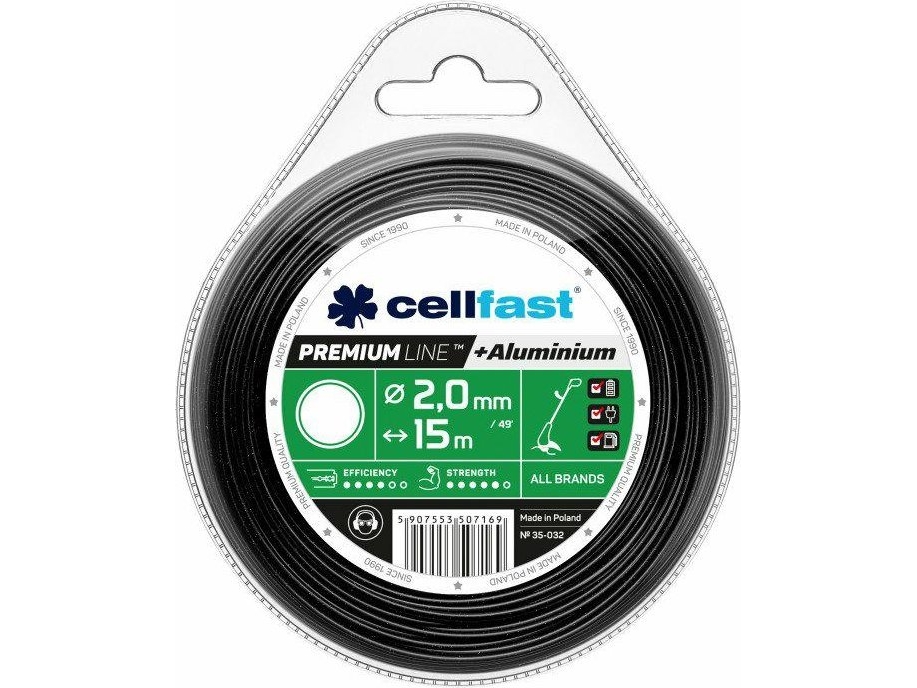 Cellfast Premium Pjovimo Line 3,0 Mm / 80 M Rund Cellfast