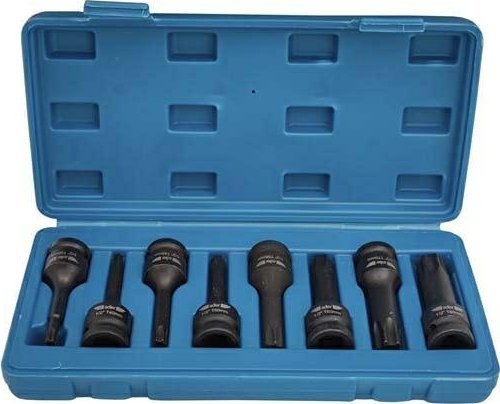 Adler Set: Schlag-Torx Einsatz 1/2" Ad-08T (Nasadek Udarowych Torx)