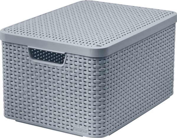 Curver Basket Style M Bin Organiser Med Låg 30L