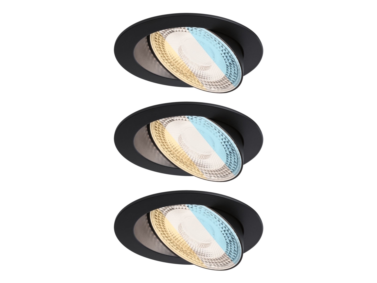 Paulmann Plm 92258 3 Pærer Led 2700 K 700 Lm Ip20 Sort