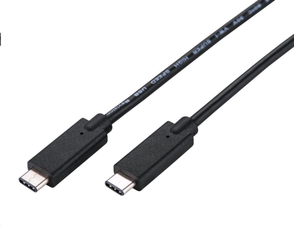 C-Tech C-Tech Usb Laidas Usb 3.2 Laidas, C Tipo (Cm/Cm), Pd 100W, 20Gbps, 2M, Juodas
