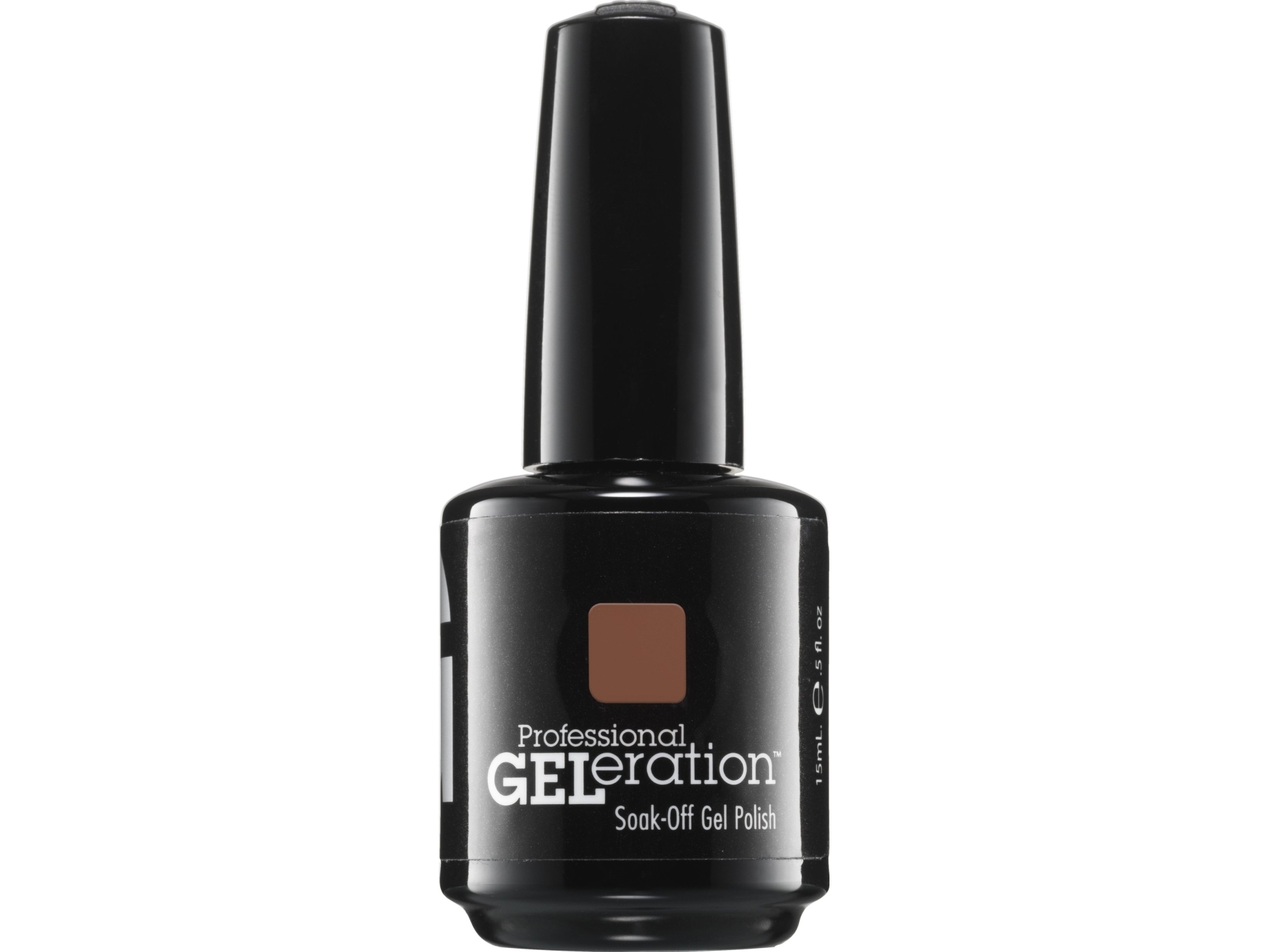 Jessica Jessica, Geleration Colours, Semi-Permanent Nail Polish, Gel-1176, Toasted Pecans, 15 Ml For Women